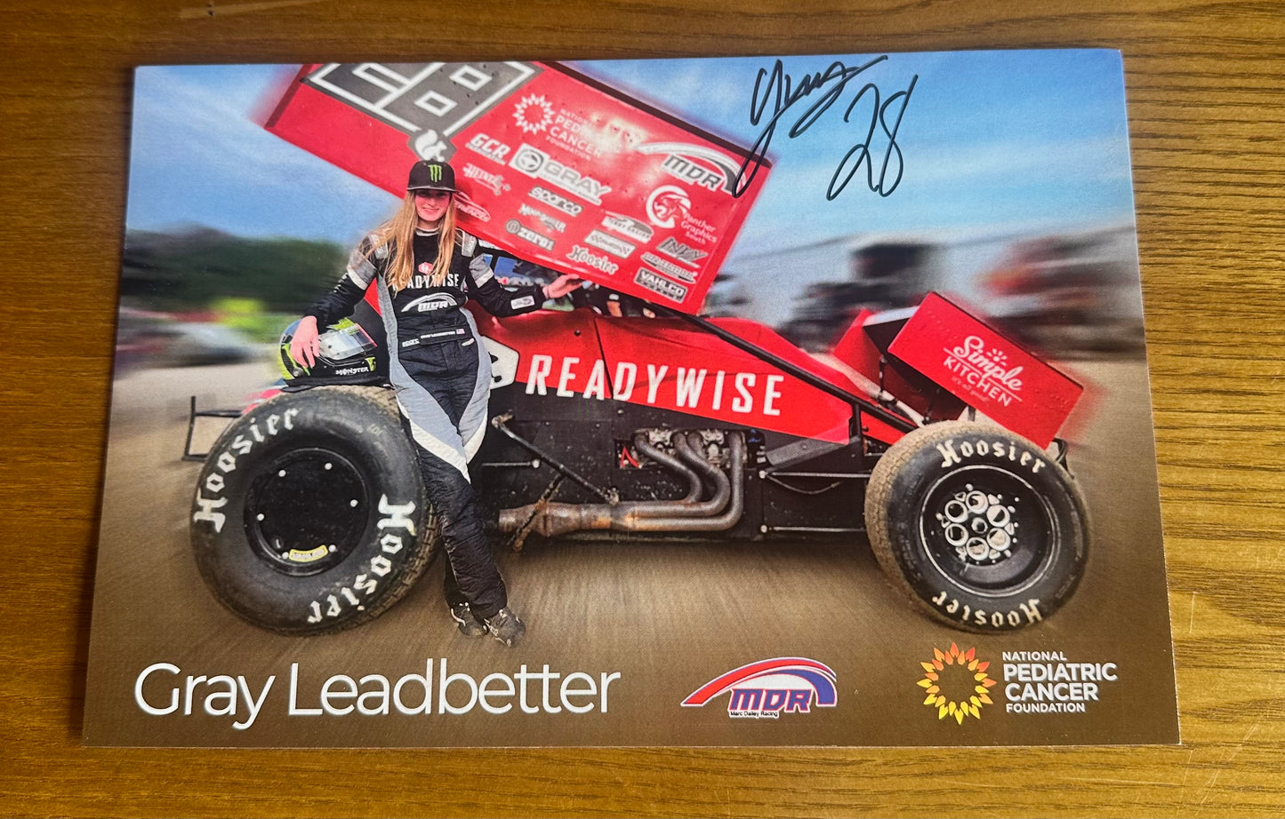 Signed Hero Card