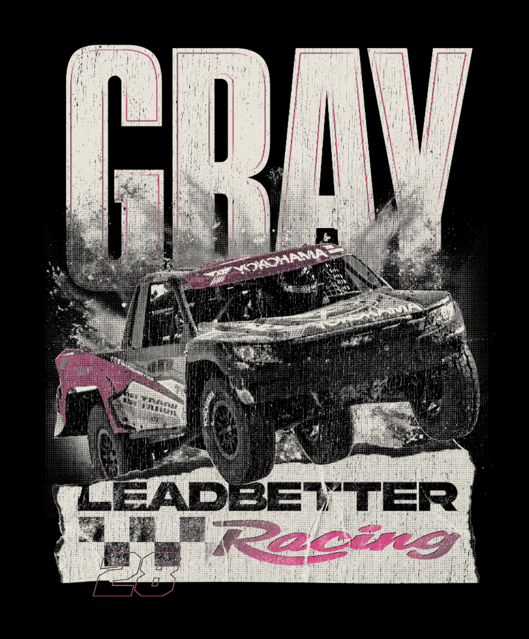 Truck 28 Tee - Black